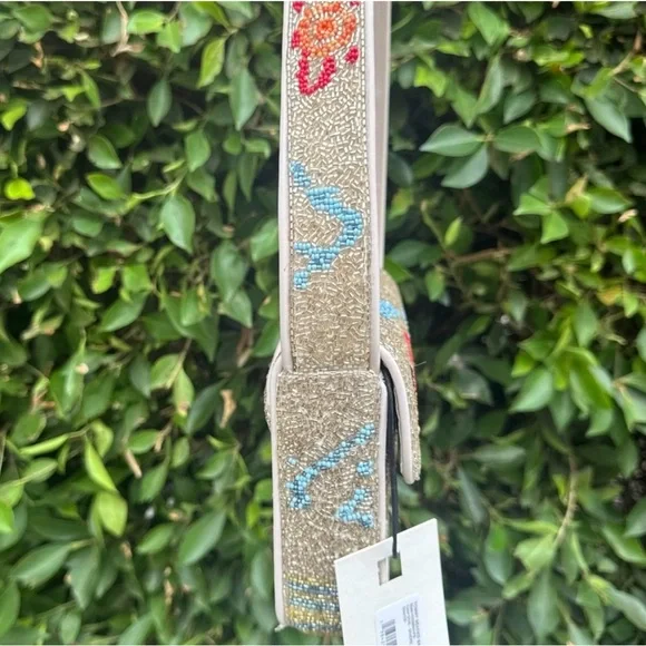 NWT STAUD TOMMY BEADED BAG SWIMMERS - Picture 3 of 5